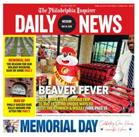 Cover of Philadelphia Daily News