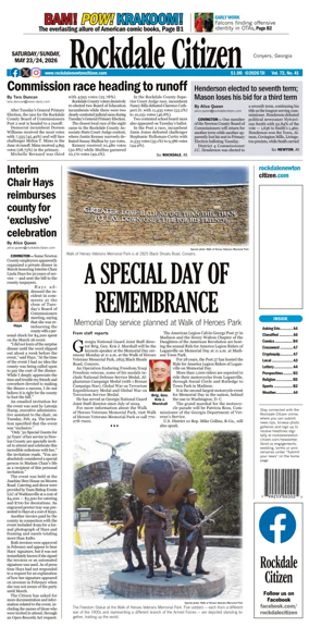 Cover of Rockdale Citiizen