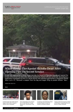 Cover of Tampa Free Press