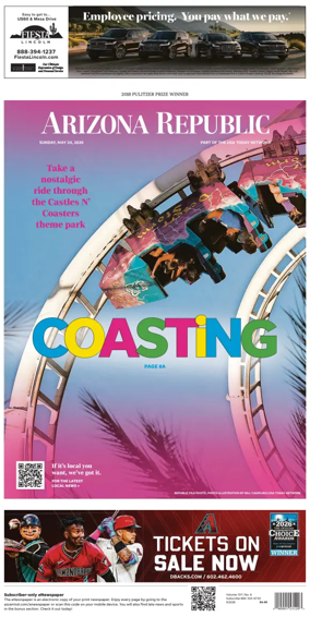 Cover of The Arizona Republic