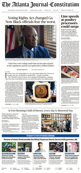 Cover of The Atlanta Journal-Constitution