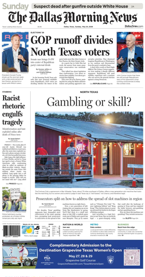 Cover of The Dallas Morning News