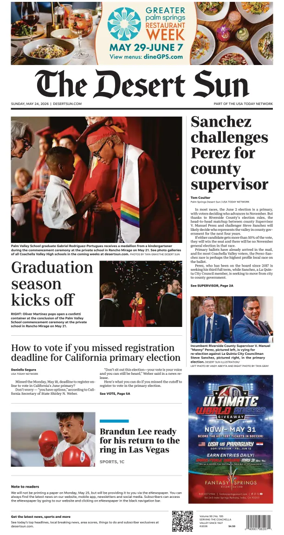 Cover of The Desert Sun