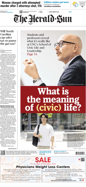 Cover of The Herald Sun (Sunday)