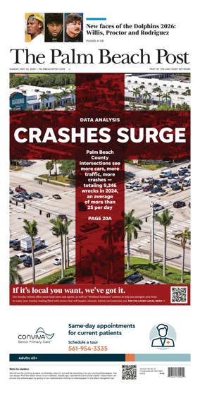 Cover of The Palm Beach Post
