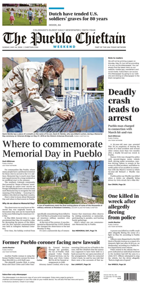 Cover of The Pueblo Chieftain