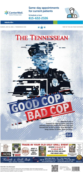 Cover of The Tennessean