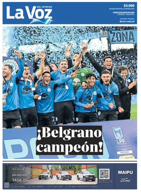 Cover of La Voz del Interior