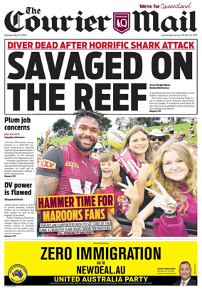 Cover of The Courier-Mail