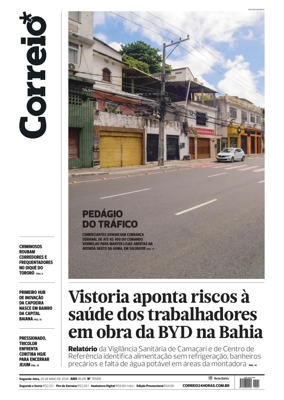 Cover of Correio da Bahia