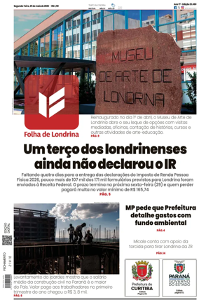 Cover of Folha de Londrina