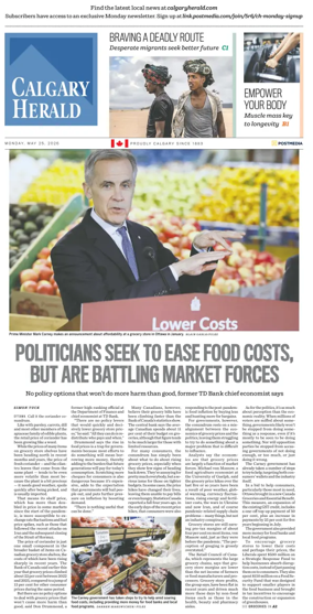 Cover of Calgary Herald