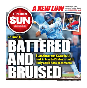 Cover of Edmonton Sun