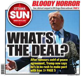 Cover of Ottawa Sun