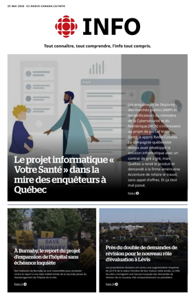 Cover of Radio-Canada Info