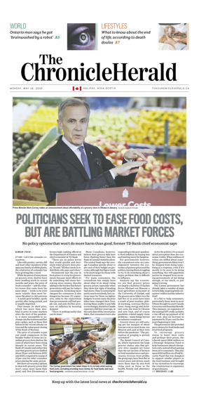 Cover of The Chronicle Herald (Metro)