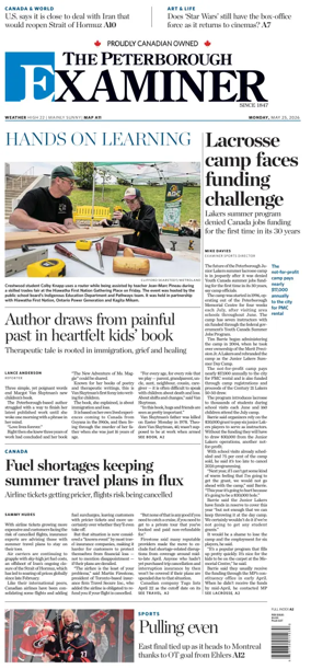 Cover of The Peterborough Examiner