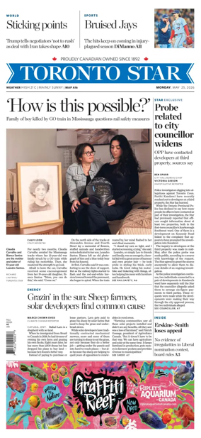 Cover of Toronto Star