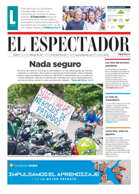 Cover of El Espectador