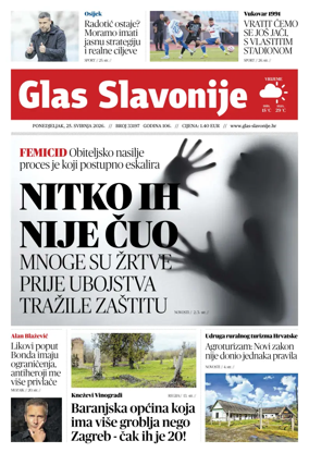 Cover of Glas Slavonije
