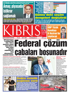 Cover of Kibris Gazetesi