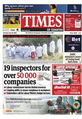 Cover of Times of Eswatini