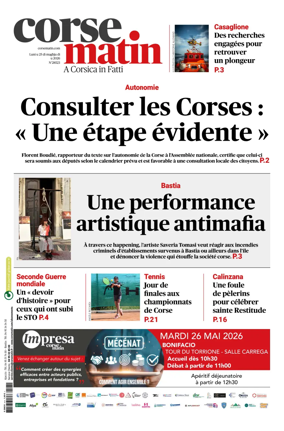 Cover of Corse Matin