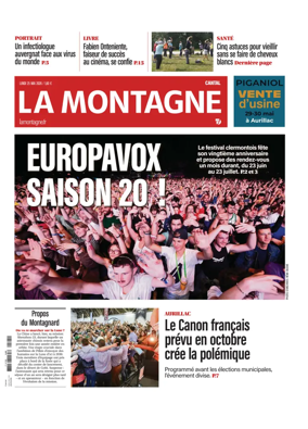 Cover of La Montagne (Cantal)