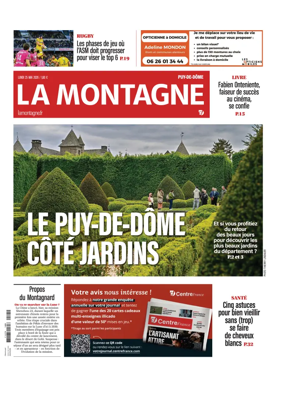 Cover of La Montagne (Clermont-Metropole)