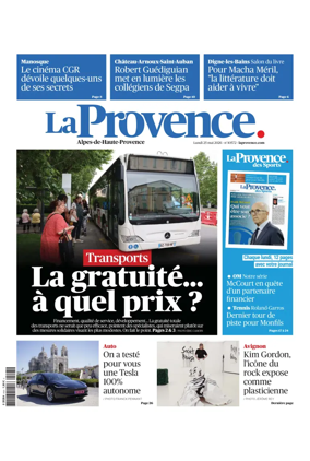 Cover of La Provence Alpes-de-Haute-Provence