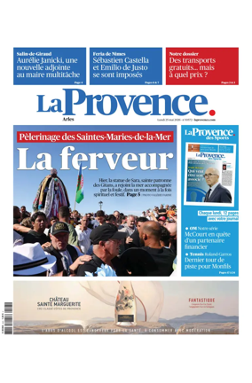 Cover of La Provence Arles