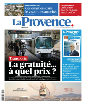 Cover of La Provence Marseille