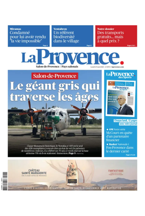 Cover of La Provence Salon-de-Provence / Pays salonais