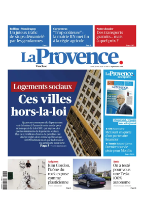 Cover of La Provences Vaucluse