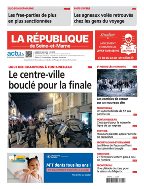 Cover of La Republique de Seine-et-Marne (Edition C)