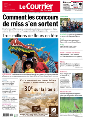 Cover of Le Courrier de l’Ouest (Cholet)
