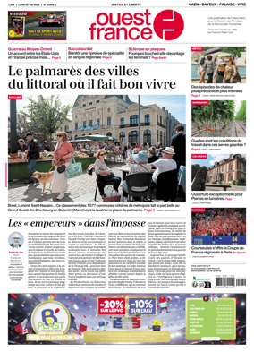 Cover of Ouest France (Caen - Bayeux - Falaise - Vire)