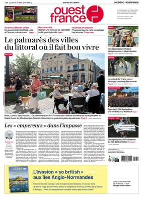 Cover of Ouest France (Loudeac / Rostrenen)