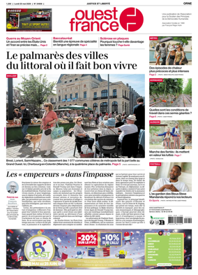 Cover of Ouest France (Orne)