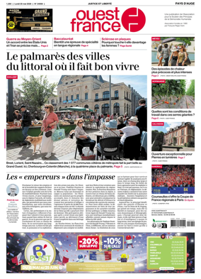 Cover of Ouest France (Pays d'Auge)