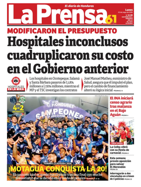 Cover of Diario La Prensa