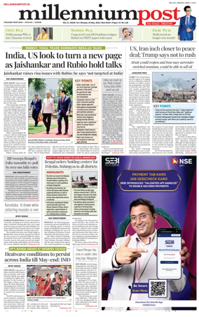 Cover of Millennium Post