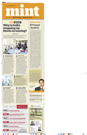 Cover of Mint Bangalore