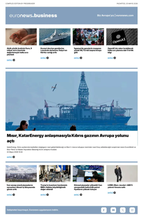 Cover of Euronews Business (Turkish) Compiled Editions