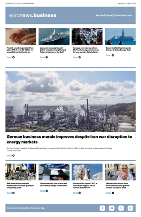 Cover of Euronews Business