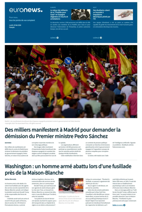 Cover of EuroNews (French Edition)