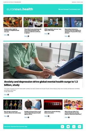 Cover of Euronews Health (English) Compiled Edition