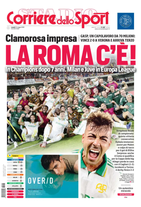 Cover of Corriere dello Sport (Lazio)