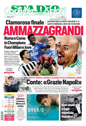 Cover of Corriere dello Sport Stadio (Nazionale)