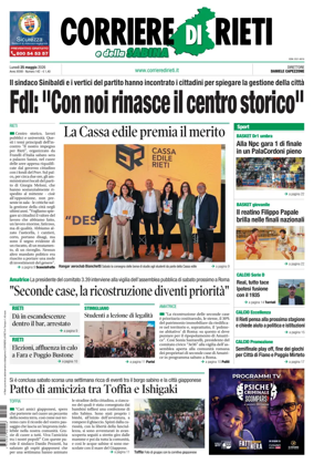 Cover of Corriere di Rieti